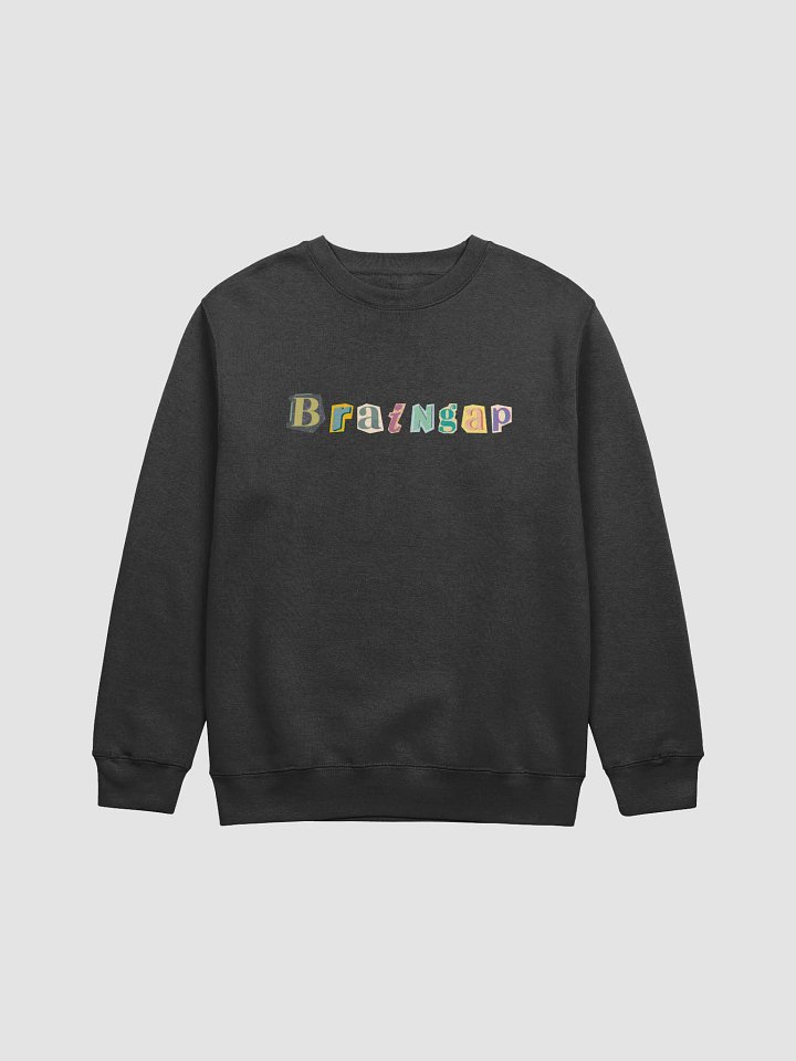 Braingap Cutout Letter Crewneck product image (2)