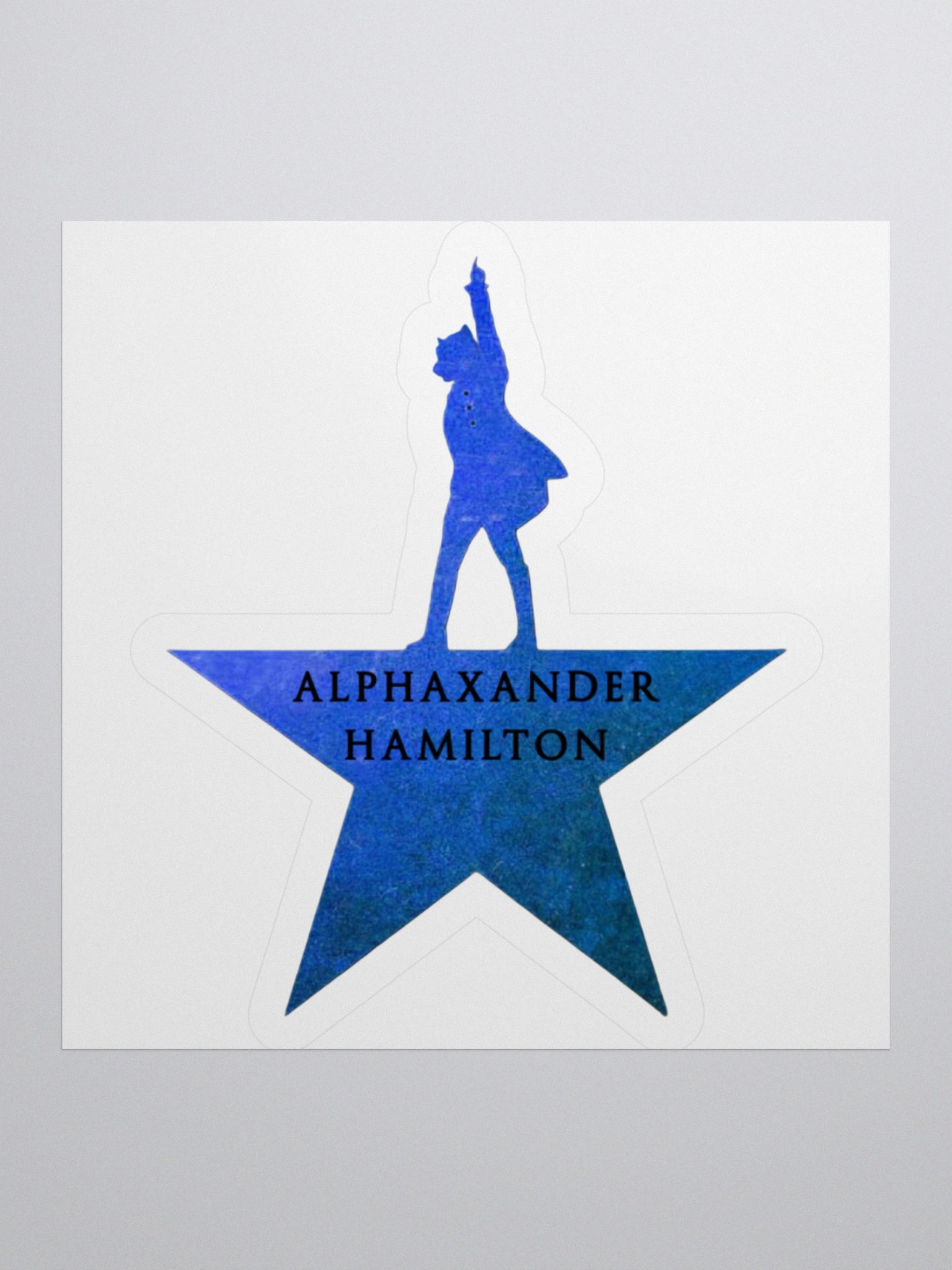 Alphaxander Hamilton logo Sticker product image (1)