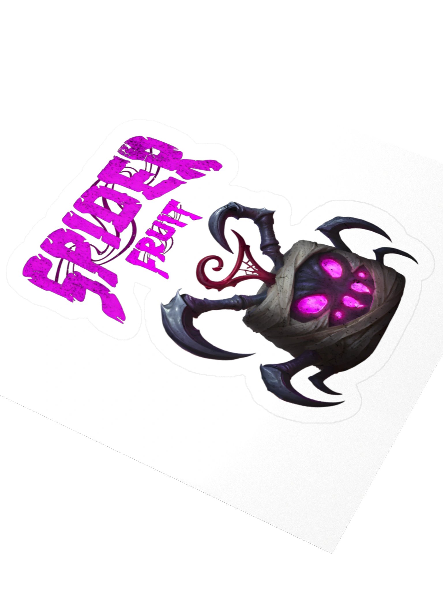 Spider Fruit Sticker 3x3" Blox Fruits Gamer Gift For Kids product image (3)