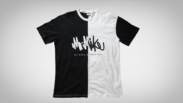 MrMike Black / White T-Shirt product image (1)
