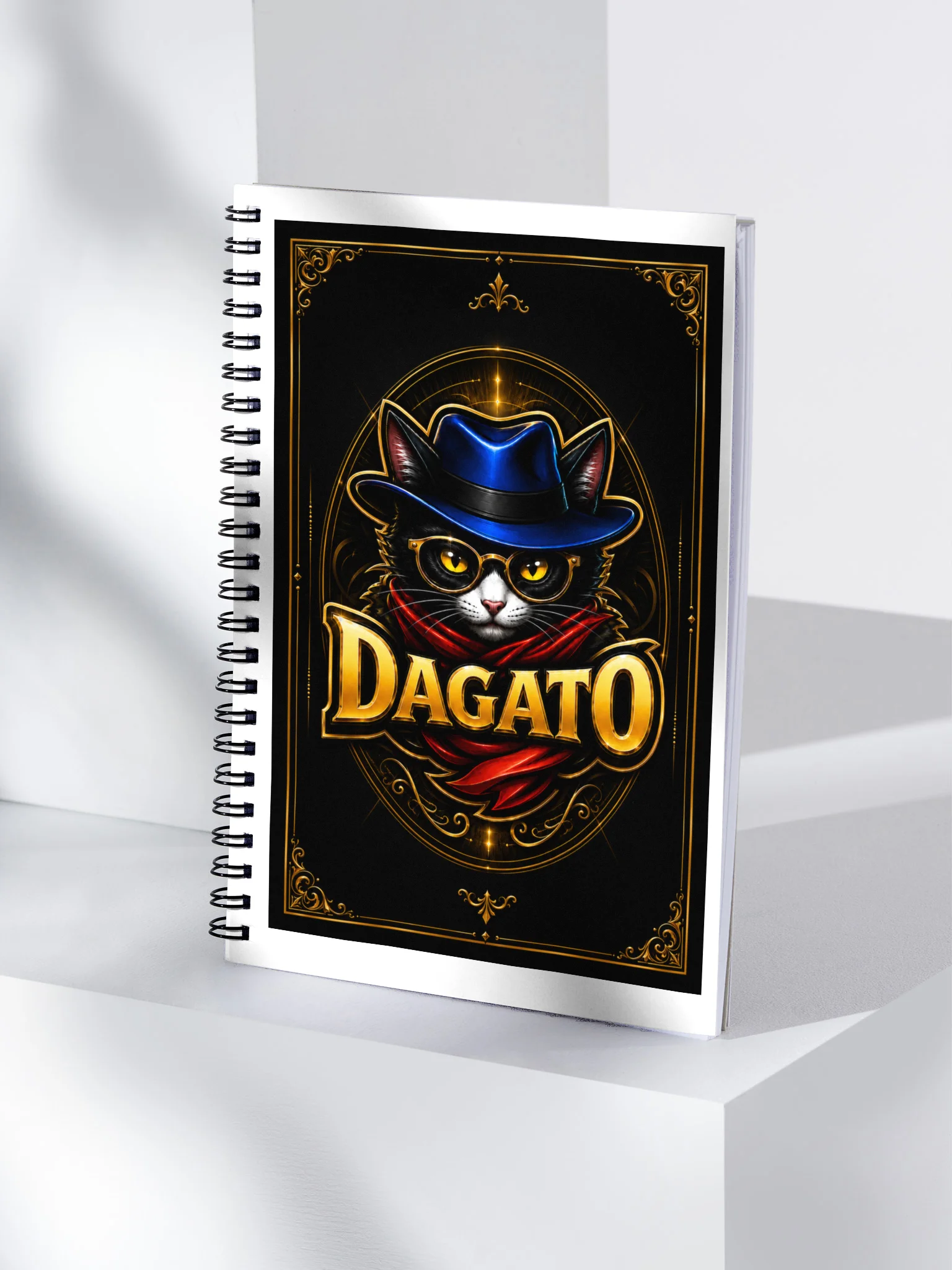 The daGATO Signature Spiral Notebook product image (4)