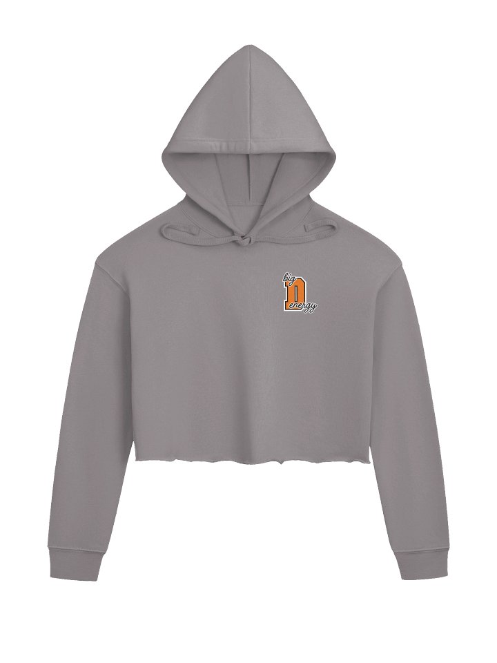 Big D Energy Bella + Canvas Crop Hoodie - Logo on Back product image (1)