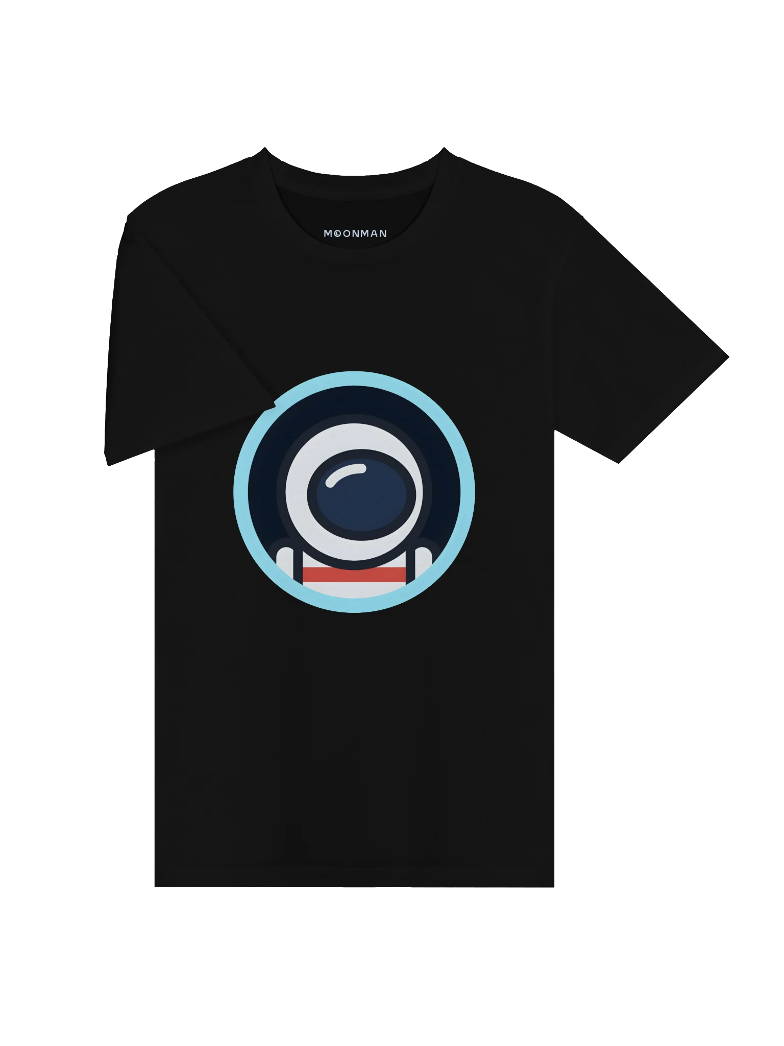 MoonMan Tee, Classic Red Logo Front product image (3)