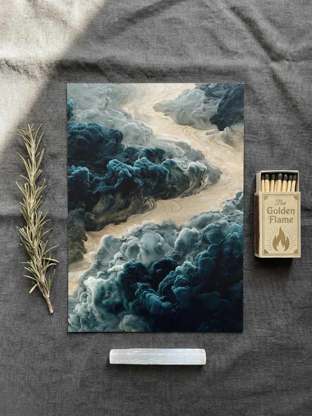 Flow — Grief Altar Print | Wrought & Woven Collection product image (6)