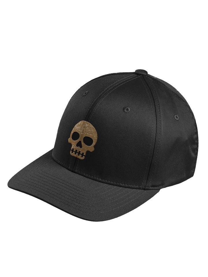 VHR Skull Flexfit Black Riding Cap product image (1)