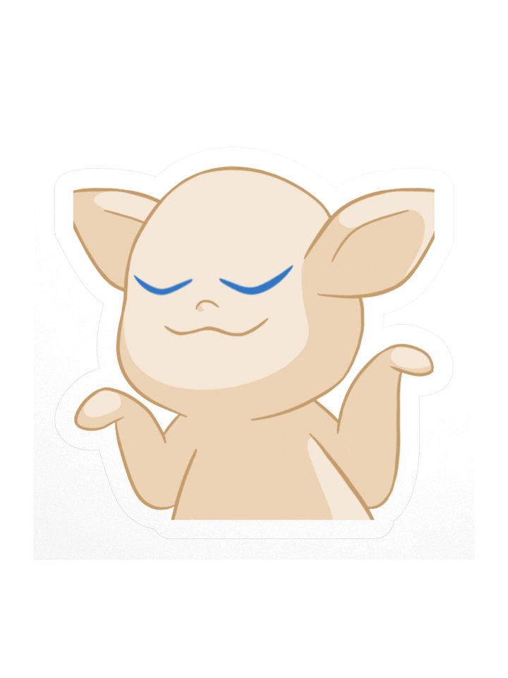 ShrugImagicnary Sticker product image (1)