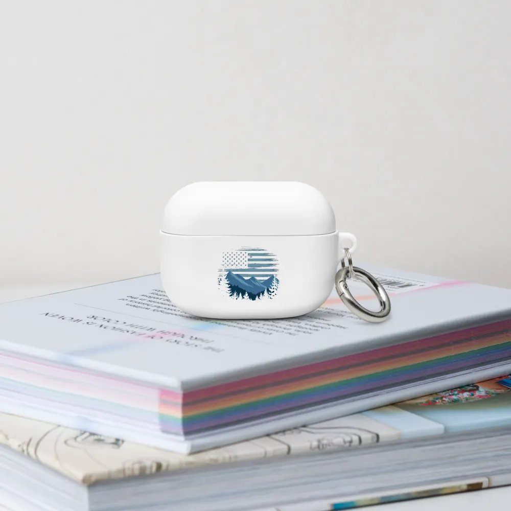 Patriotic Peaks AirPods Case product image (96)