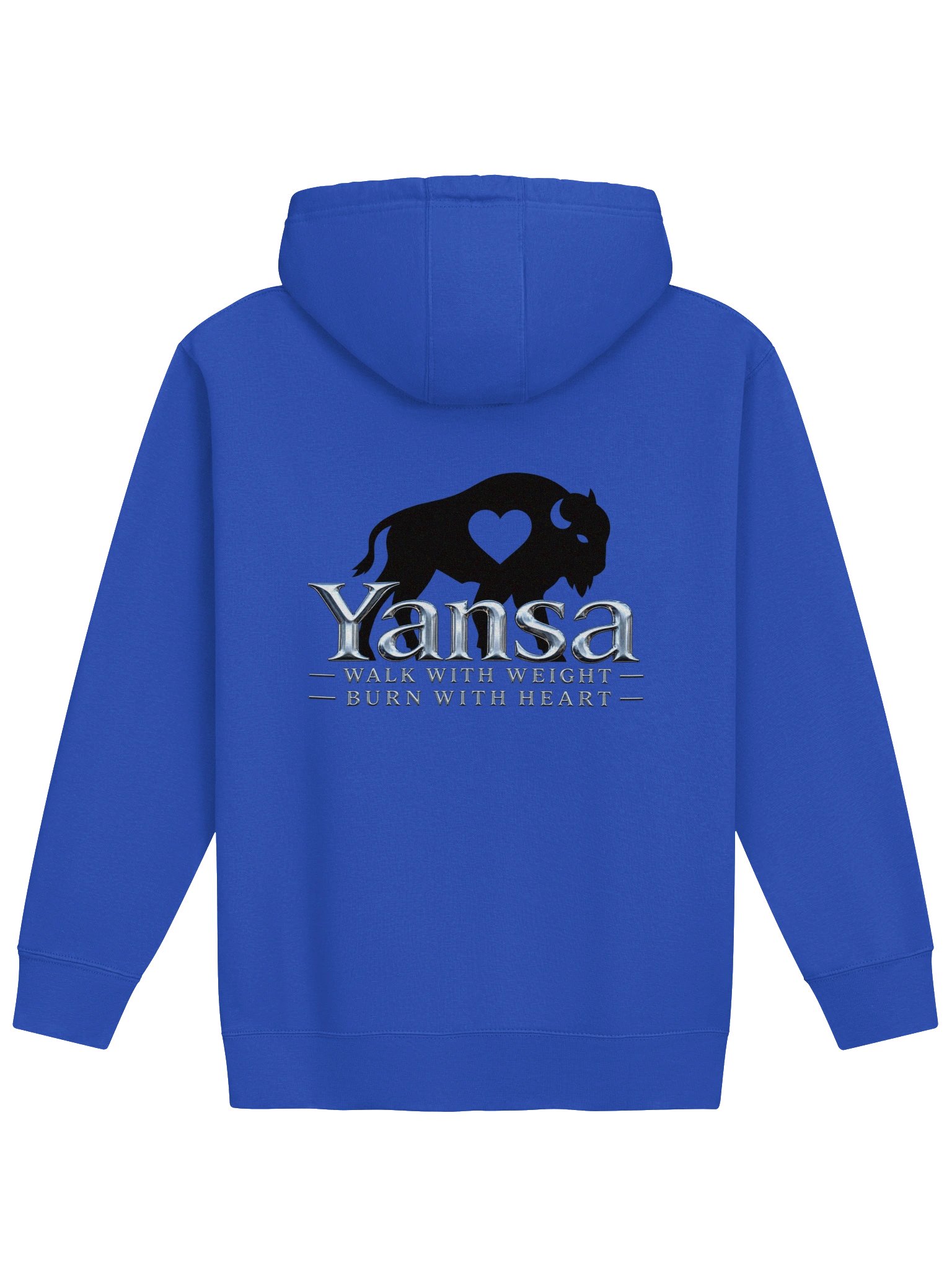 Yansa Totem Hoodie — Front & Back product image (2)