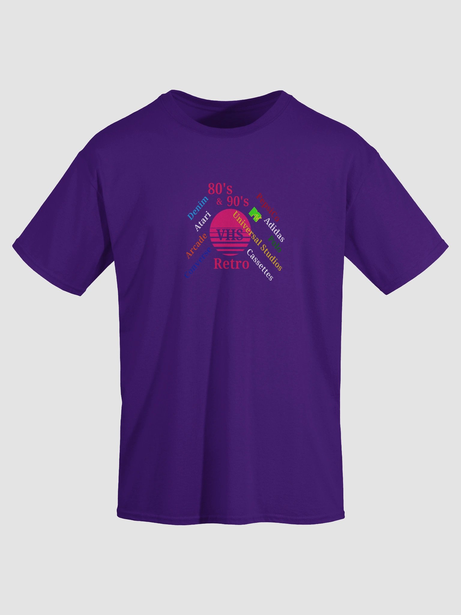 Retro VHS Circle Graphic Tee product image (3)