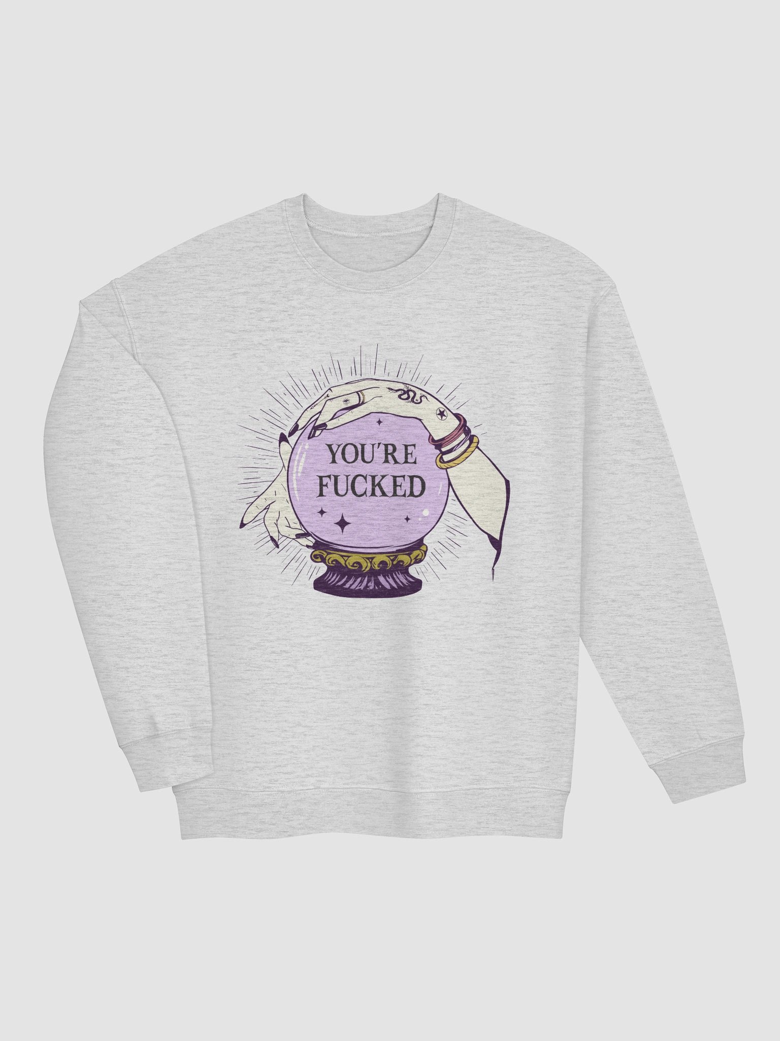 Future is fucked Crewneck product image (3)