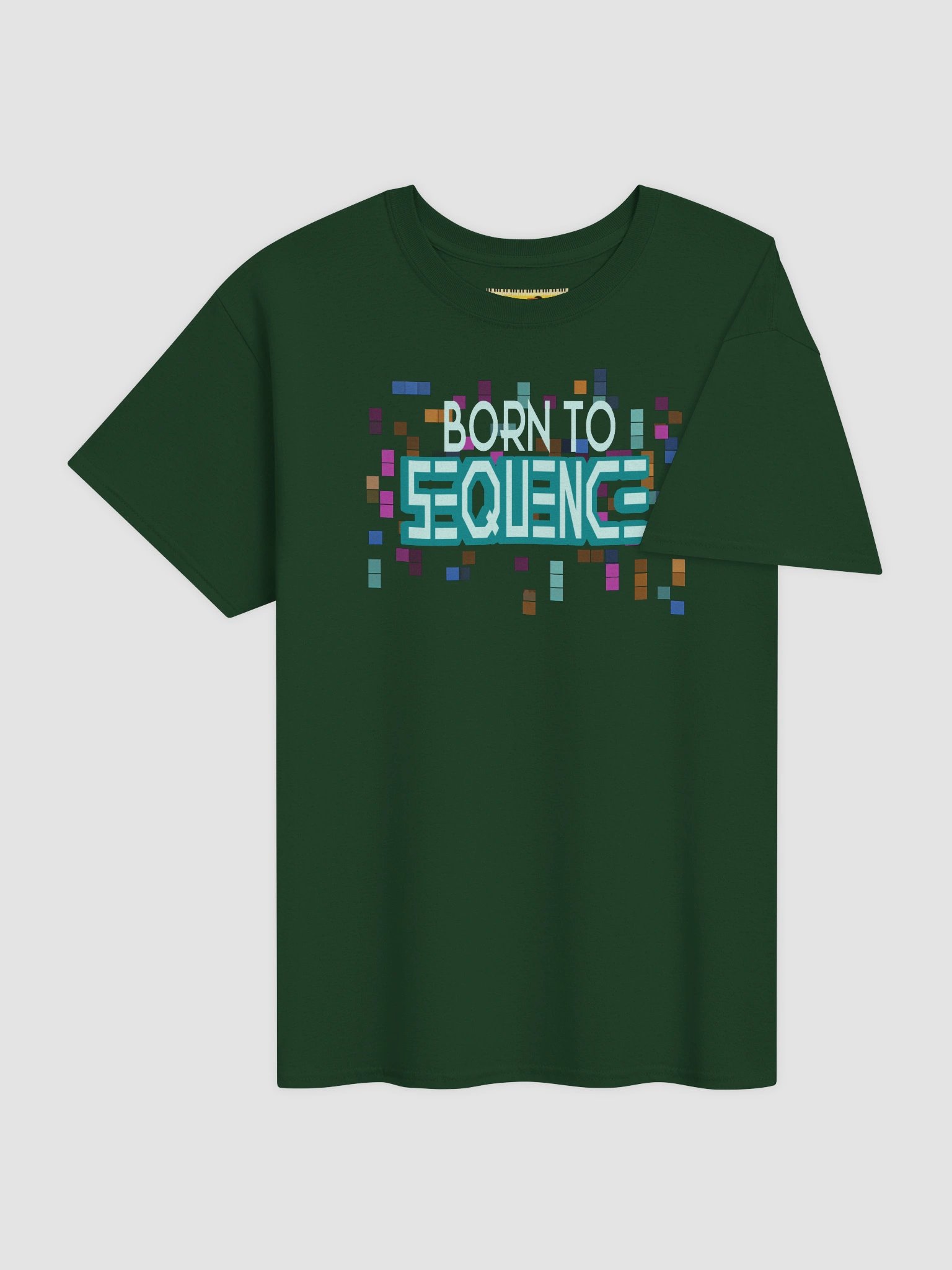 BORN TO SEQUENCE, by Frank Fonik Unisex t-shirt product image (44)