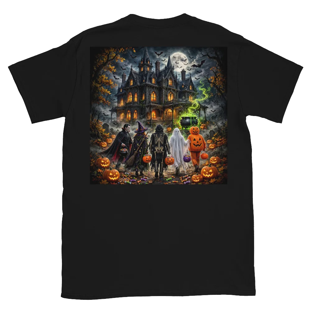 Haunted Victorian Halloween - Trick or Treat Night Tee product image (6)