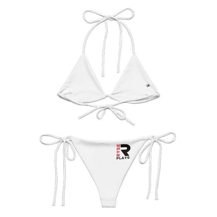 Ryse Plays EcoFlex Bikini Set – White product image (1)