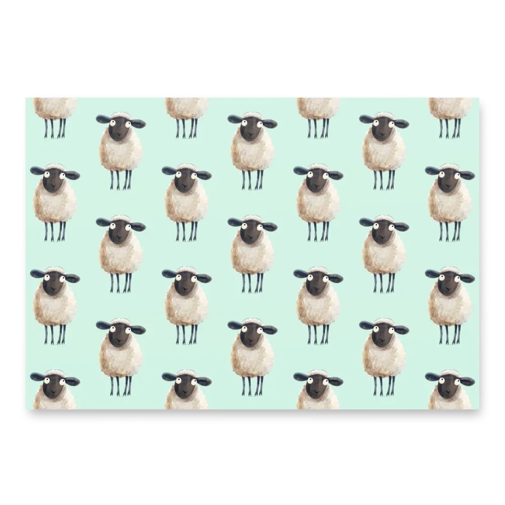 Funny Sheep Wrapping paper product image (2)
