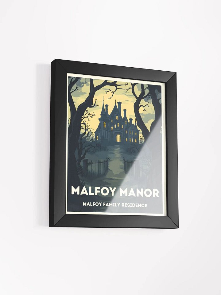 Magical Dark Manor Vintage Travel Poster product image (2)