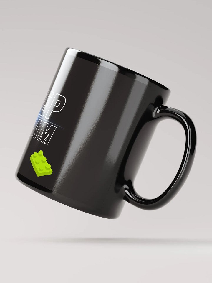 No Sleep Only Stream Black Glossy Mug product image (2)