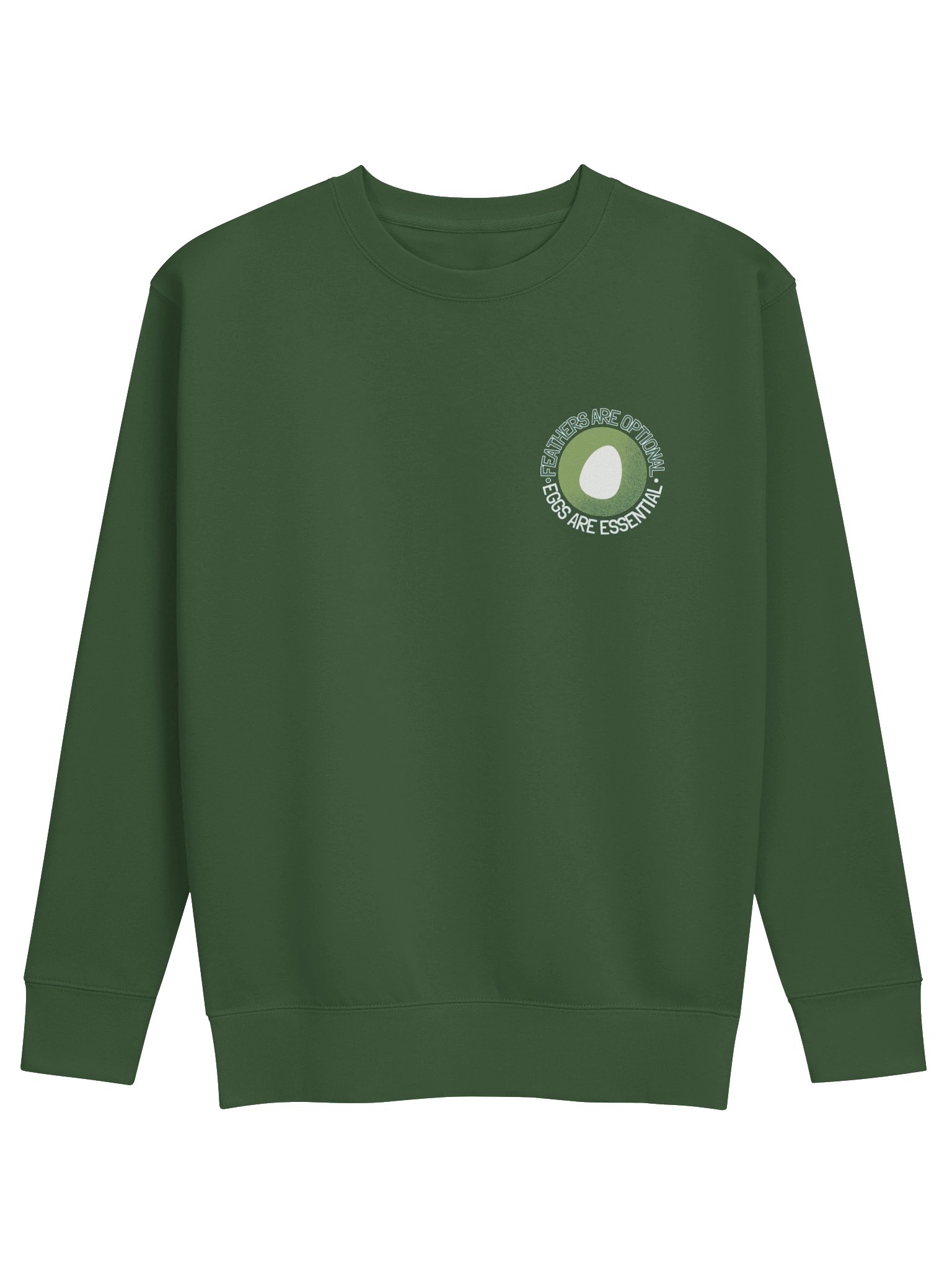 "Feathers are Optional" Crewneck Sweatshirt product image (1)