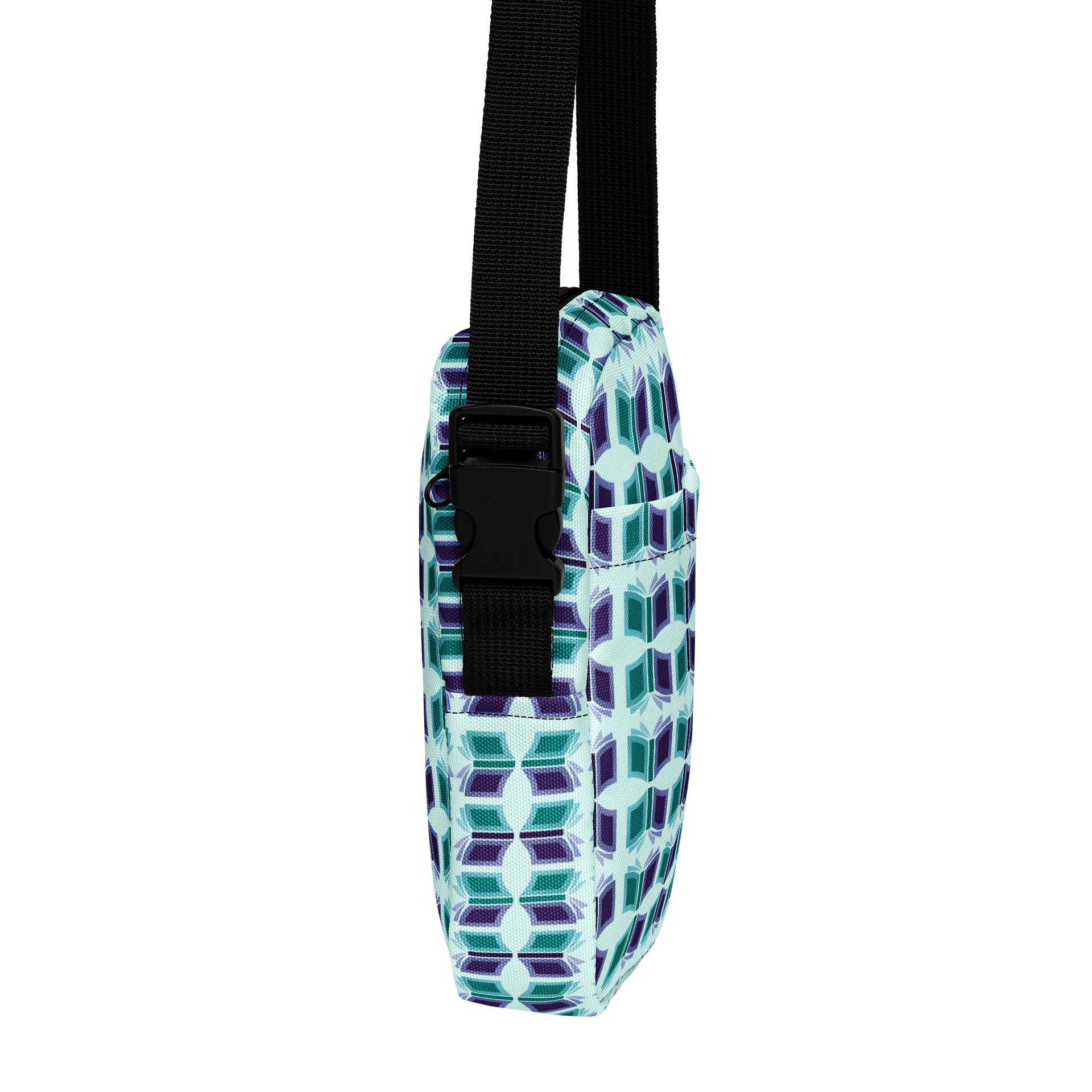 Crossbody Bag (Light Teal Background) product image (6)