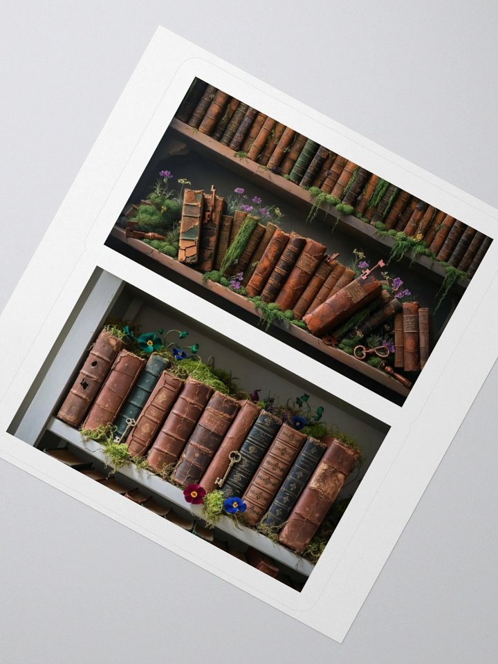 Ink and Elsewhere Stickers #5 – Shelves That Remember product image (5)