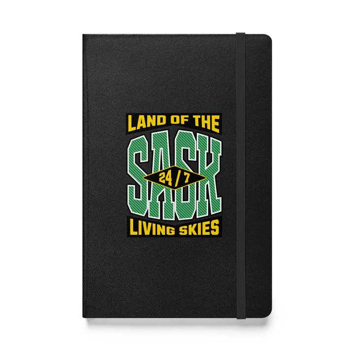 Sask Land Of The Living Skies 24/7 Hardcover Notebook product image (1)