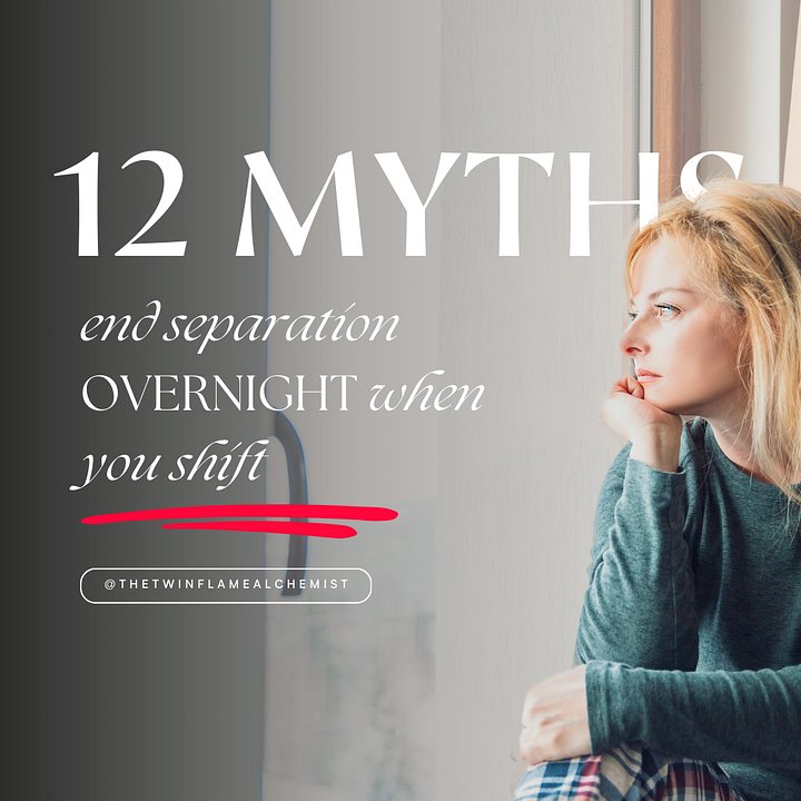 12 Myths & Mistakes You're Making That Are Keeping You In Twin Flame Separation Masterclass product image (1)