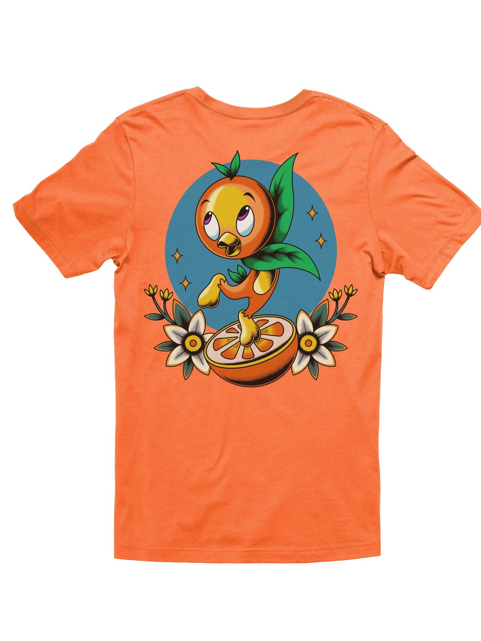 Orange Bird(Orange Variant) - Tee(Front & Back) product image (3)