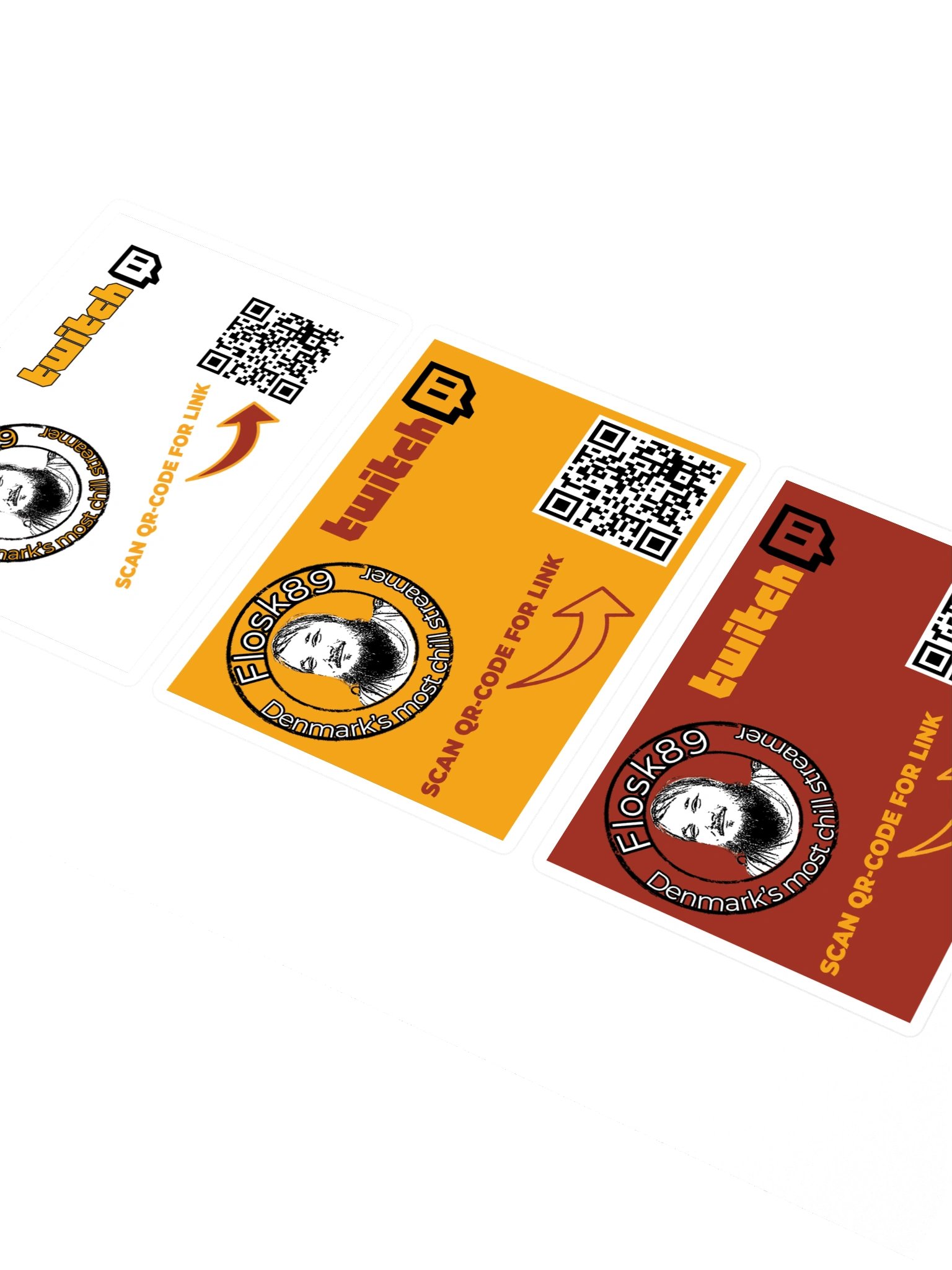 Sheet with stickers in different colors product image (2)