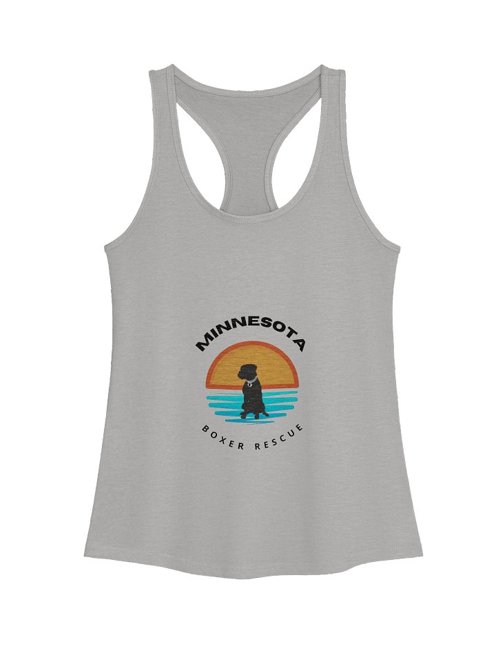 MNBR Sunset Large Logo Racerback - Light w/Black Logo product image (1)