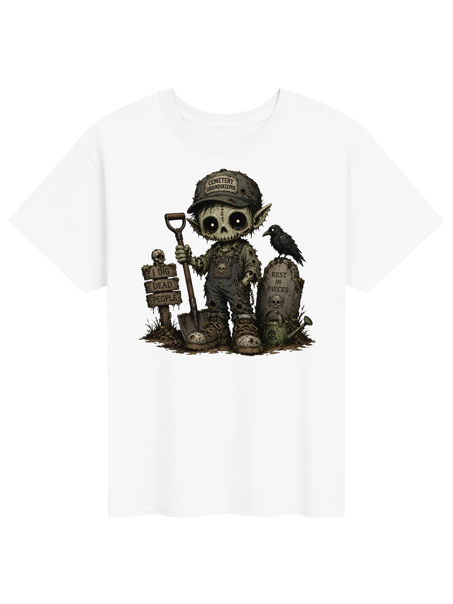Cemetery Groundskeeper T-Shirt product image (5)