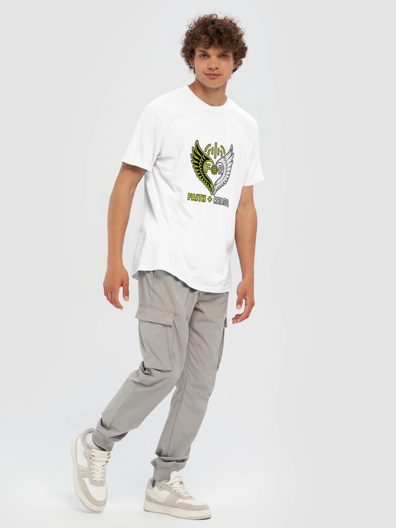 Signal Heart | Faith + Reason Heavyweight Tee product image (13)