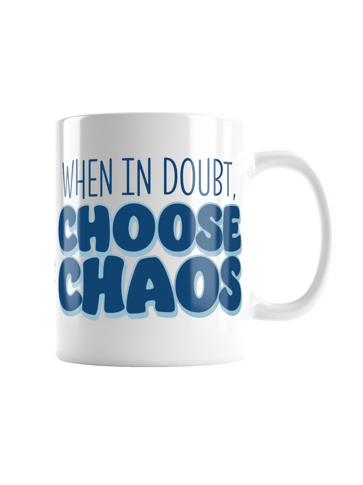 When in Doubt Choose Chaos Mug product image (3)
