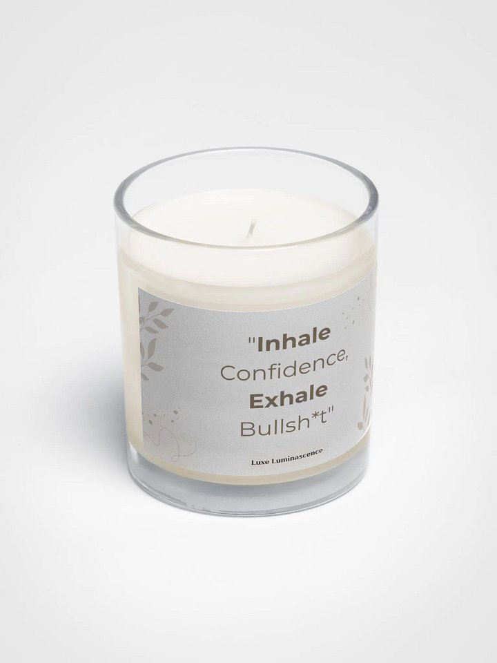 Confidence Infusion Funny Quote Candles product image (2)