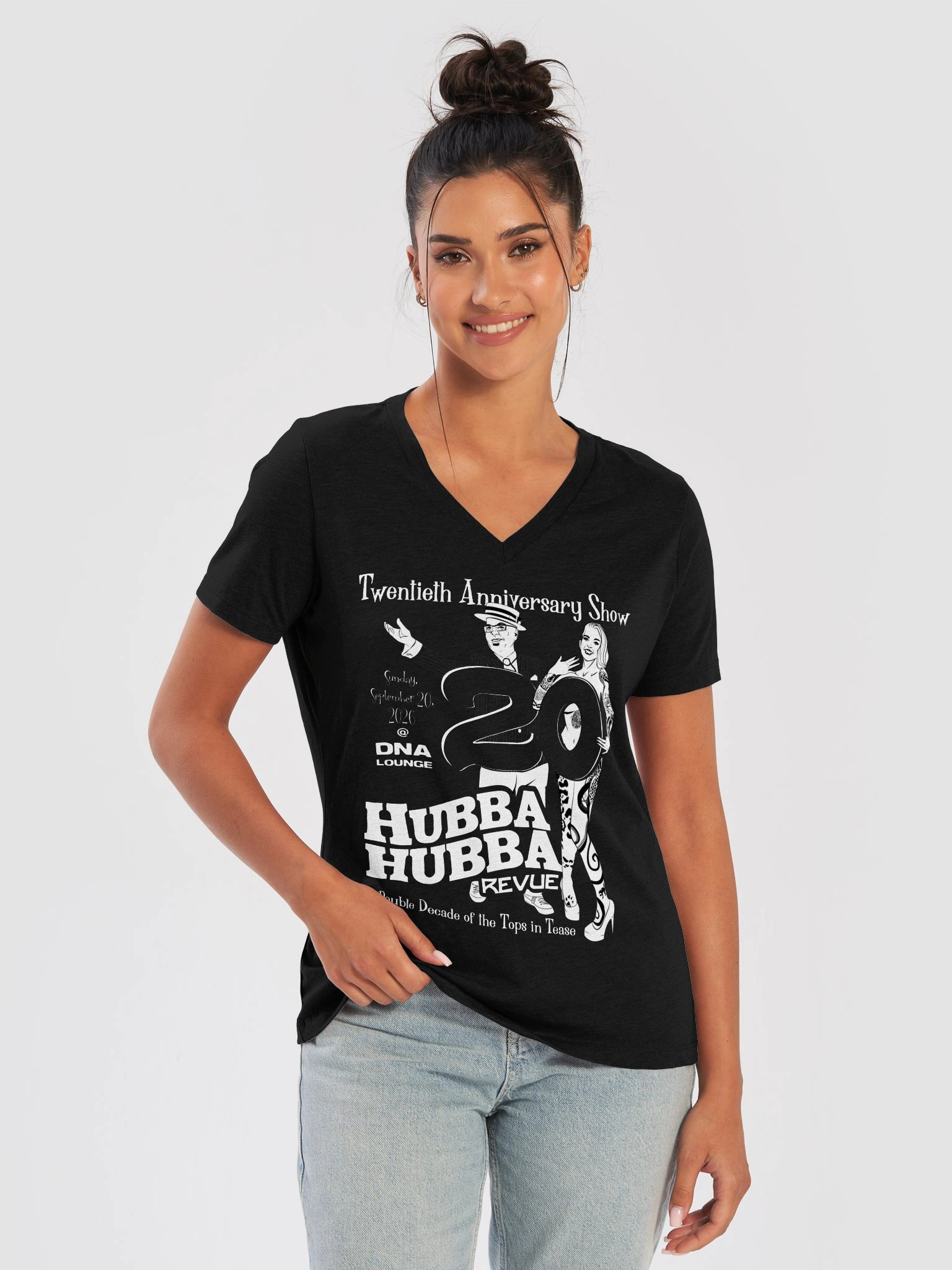 Hubba 20th Anniversay V-Neck product image (9)