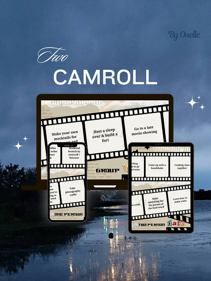 Camroll - Summer 2025 Bucketlist (PDF & Template) product image (1)
