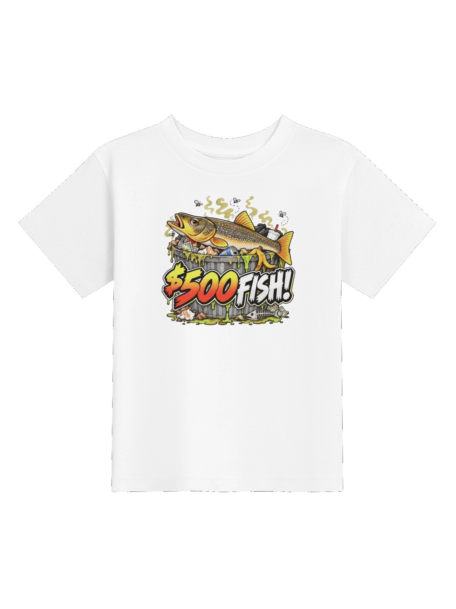The Northern Pikeminnow $500 FISH! Toddler Tee product image (7)