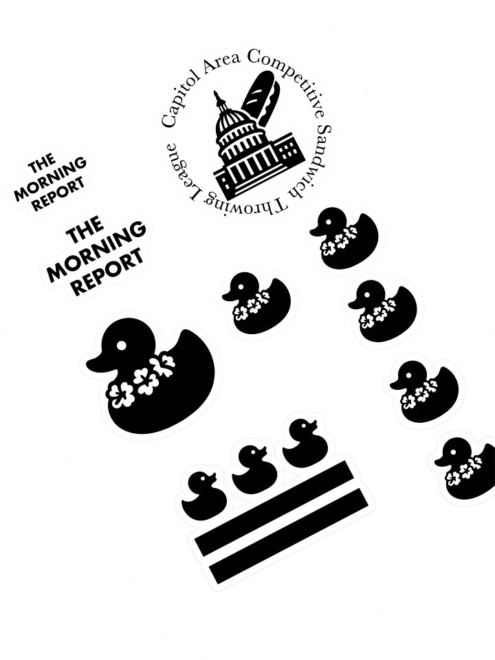 Morning Report Stickers!! product image (1)