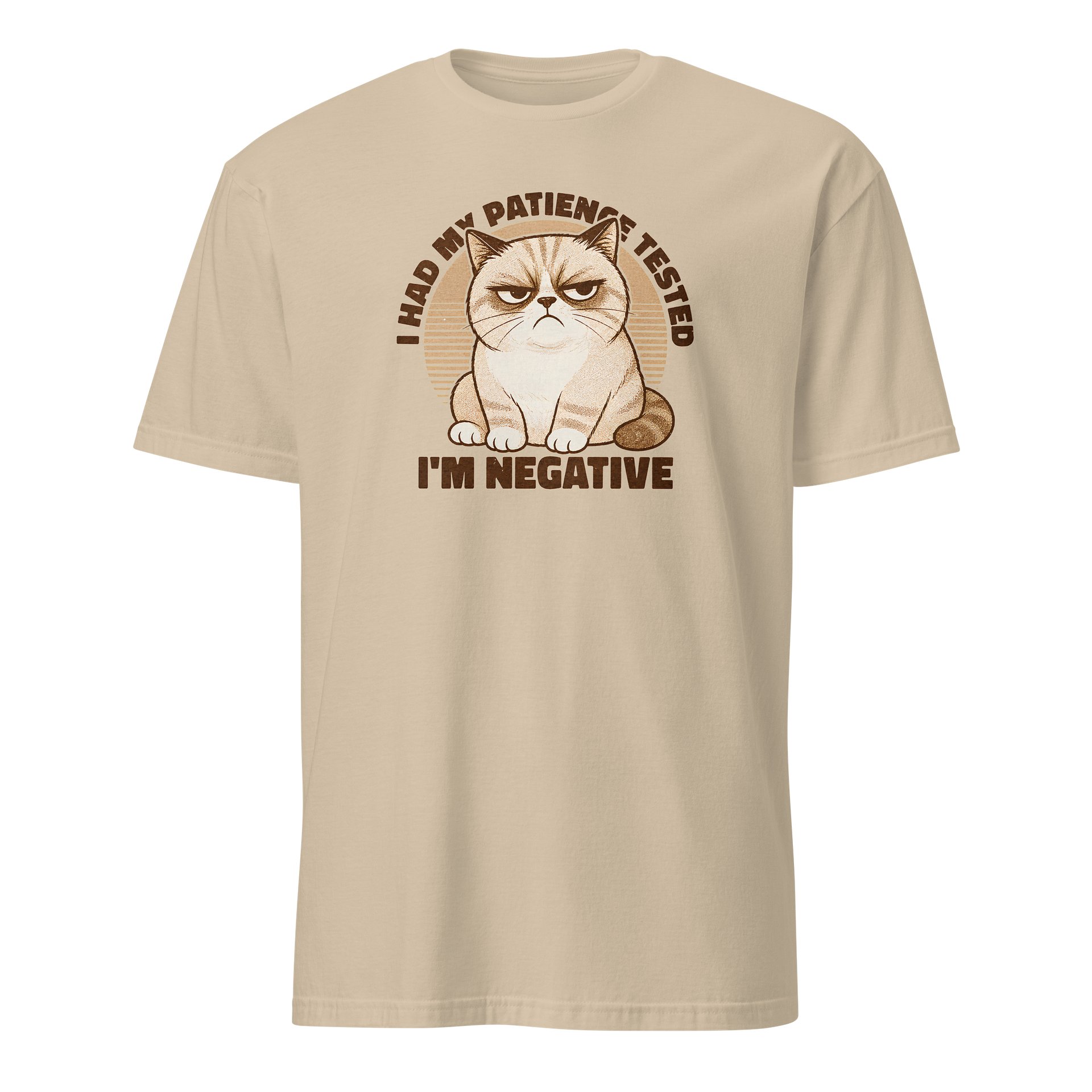 I'm negative grumpy cat soft tee product image (2)