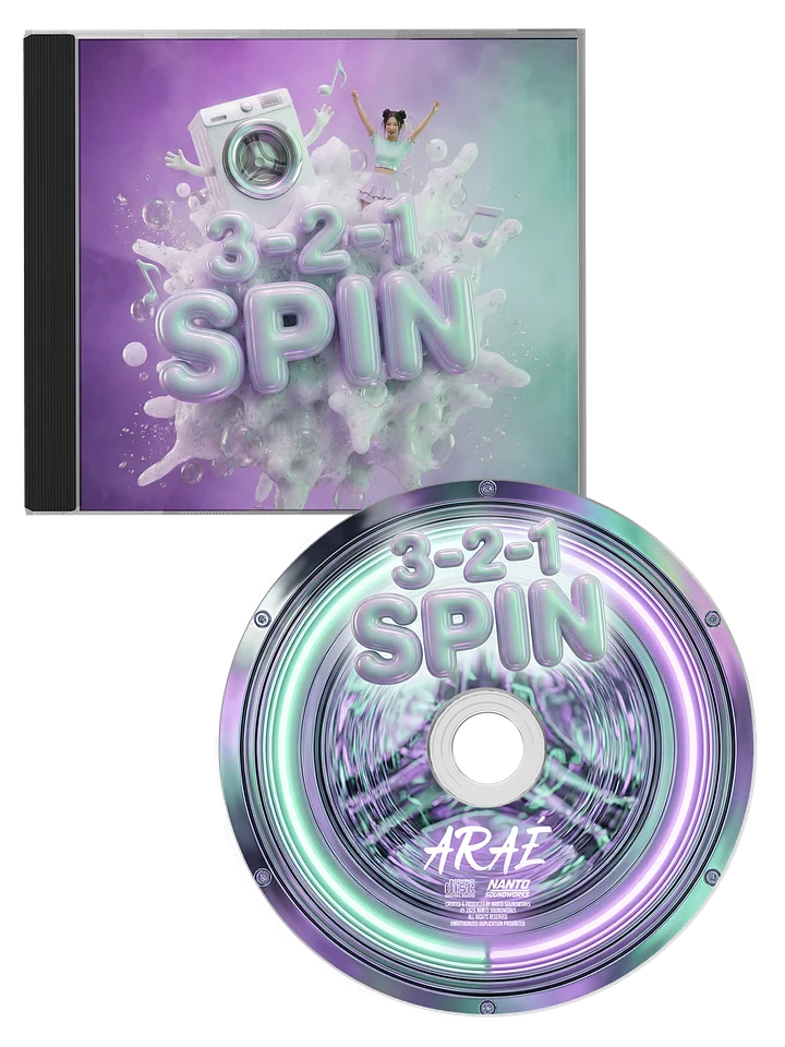 3-2-1 SPIN (EP) - CD product image (1)