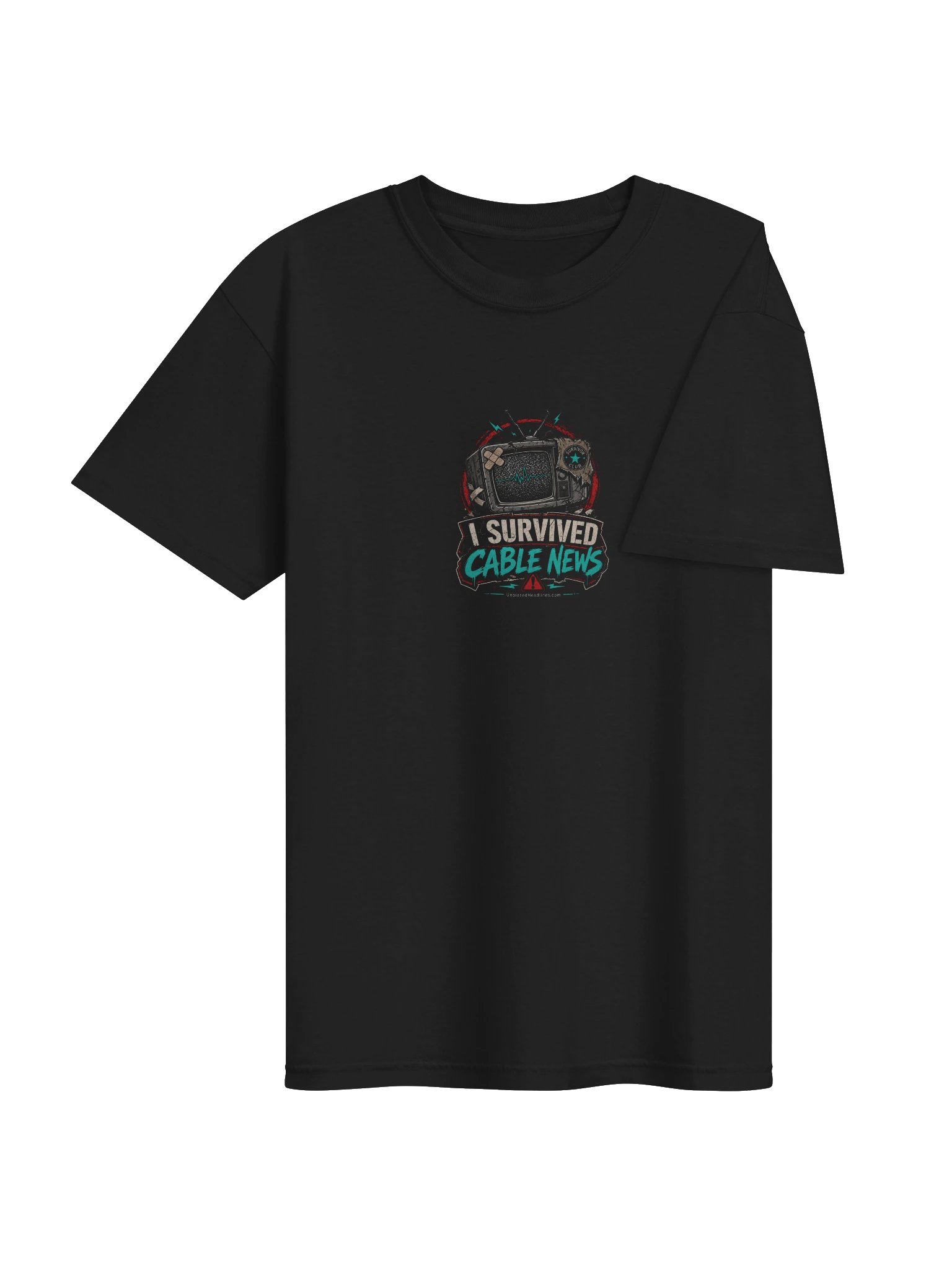 I Survived Cable News Tee - Large Front product image (4)