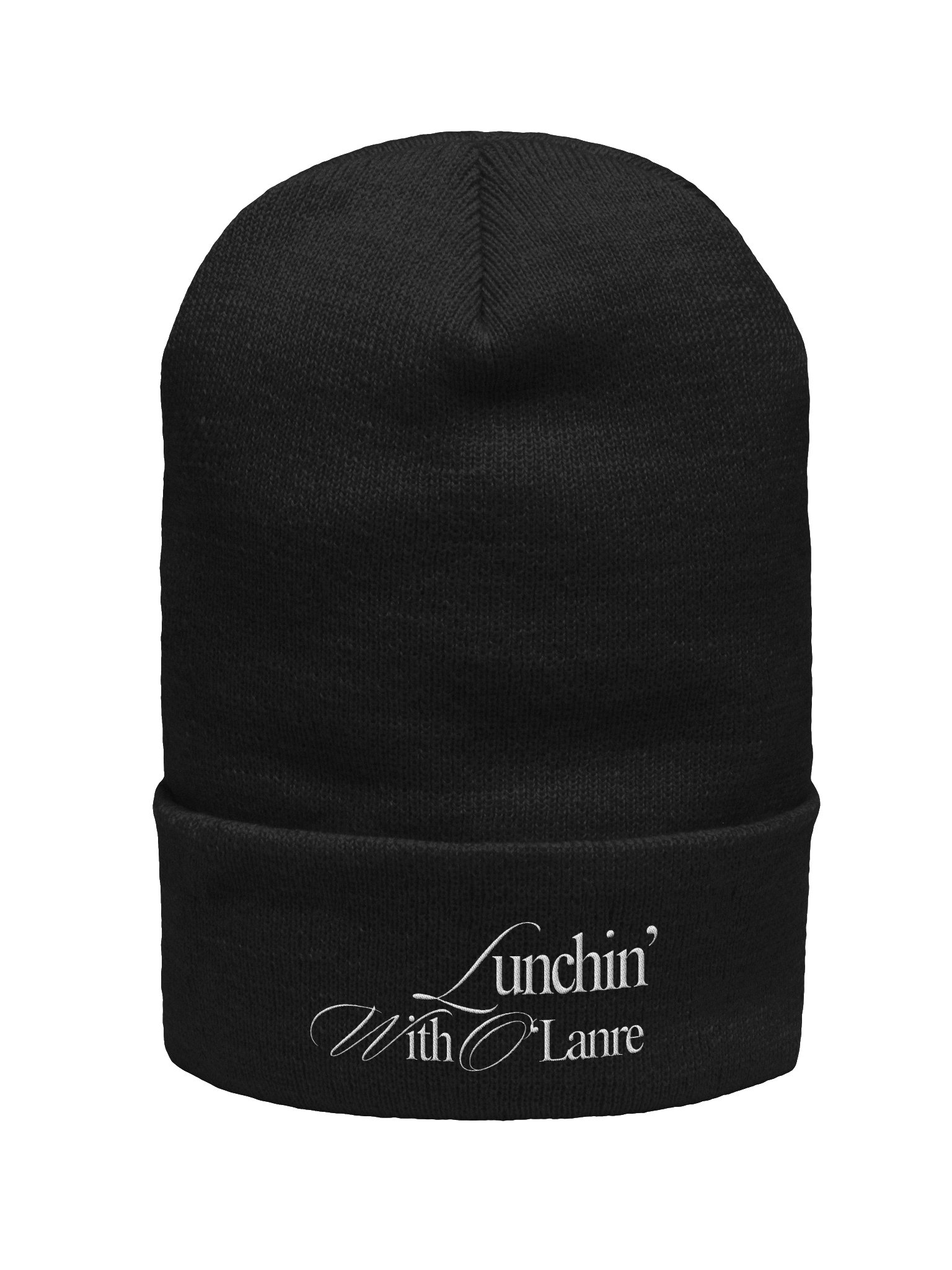 Lunchin’ with O’Lanre Signature Beanie – Deep Brown product image (3)