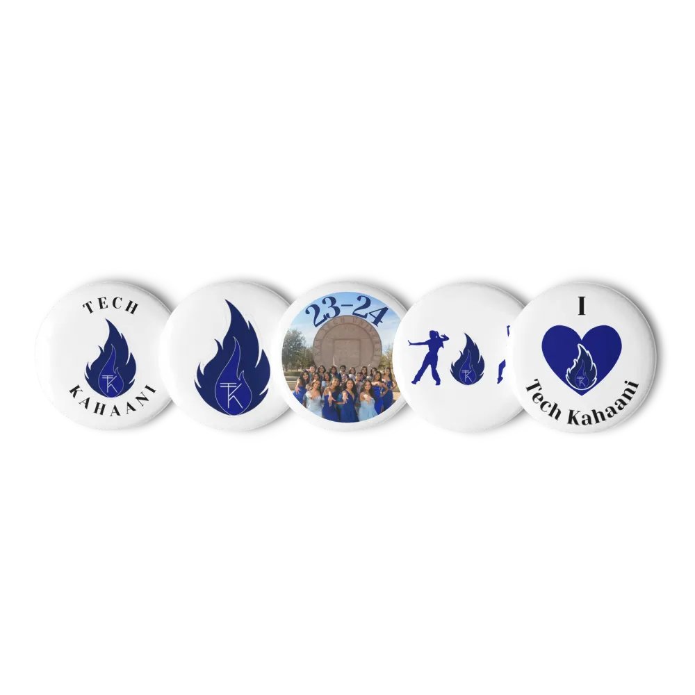 Tech Kahaani Pin Buttons Set ('23) product image (4)