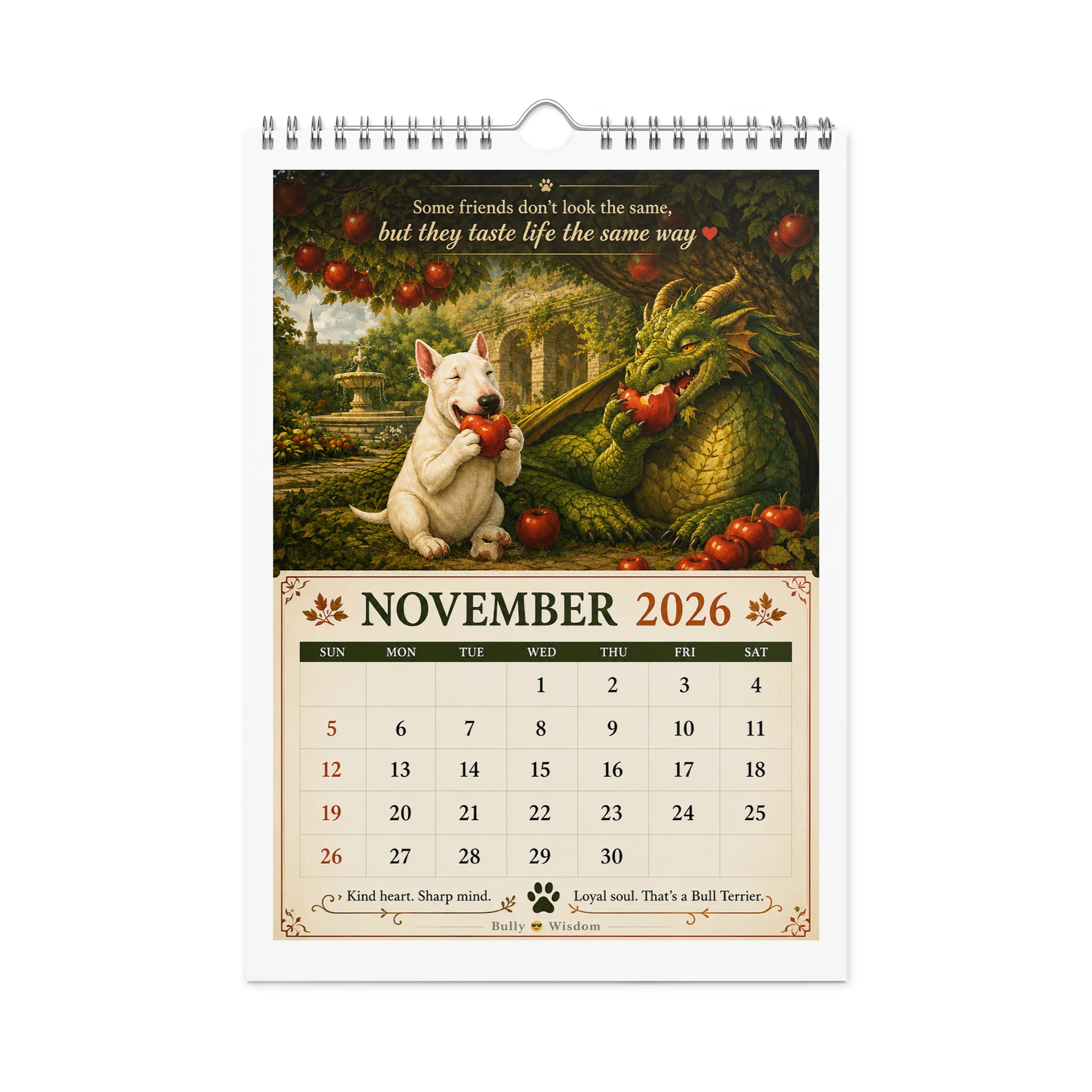 2026 Calendar by Bully Wisdom product image (11)