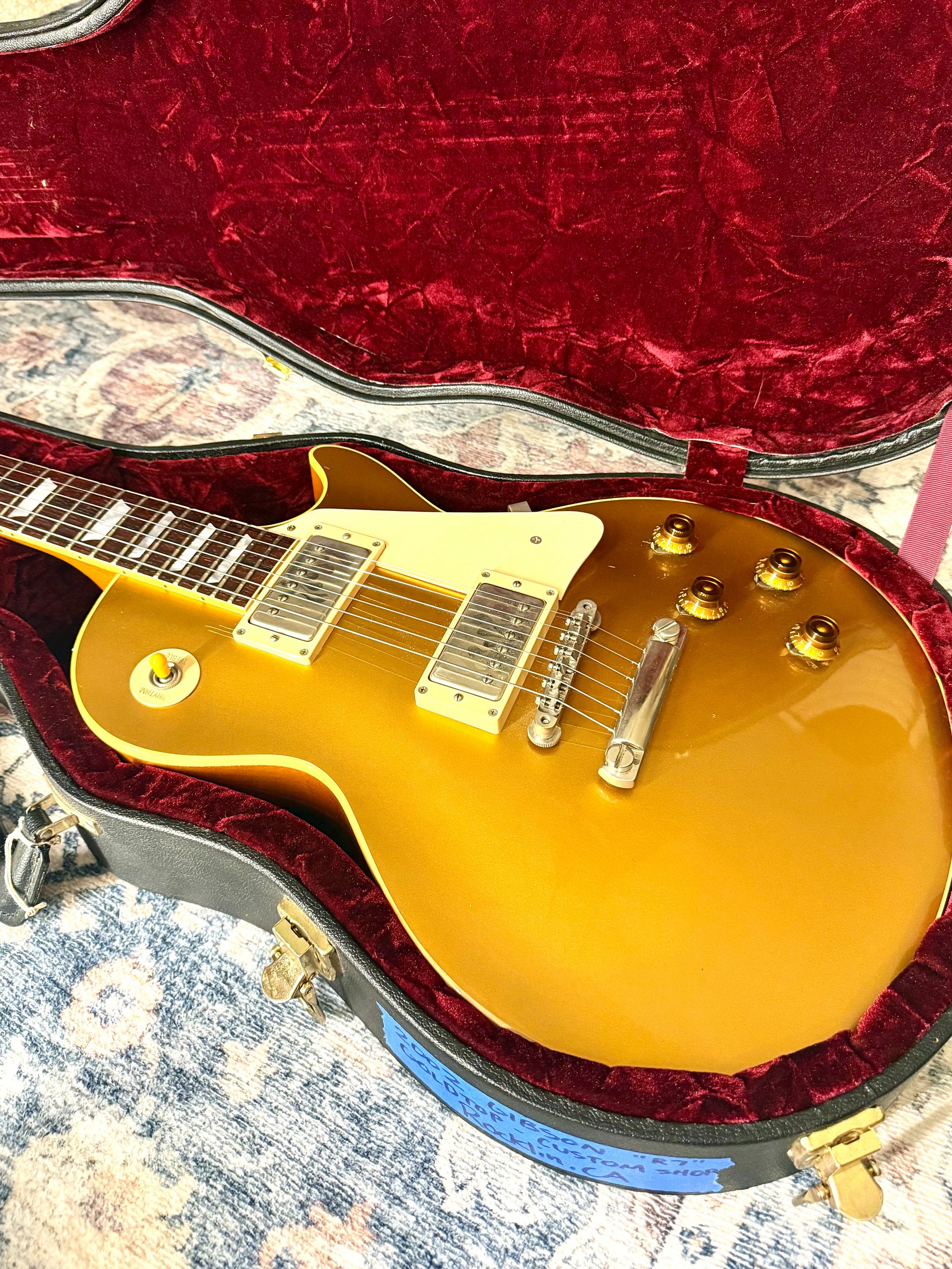 2002 Gibson Les Paul "R7 GOLDTOP" Historic Collection + OHSC (CUSTOM SHOP) product image (7)