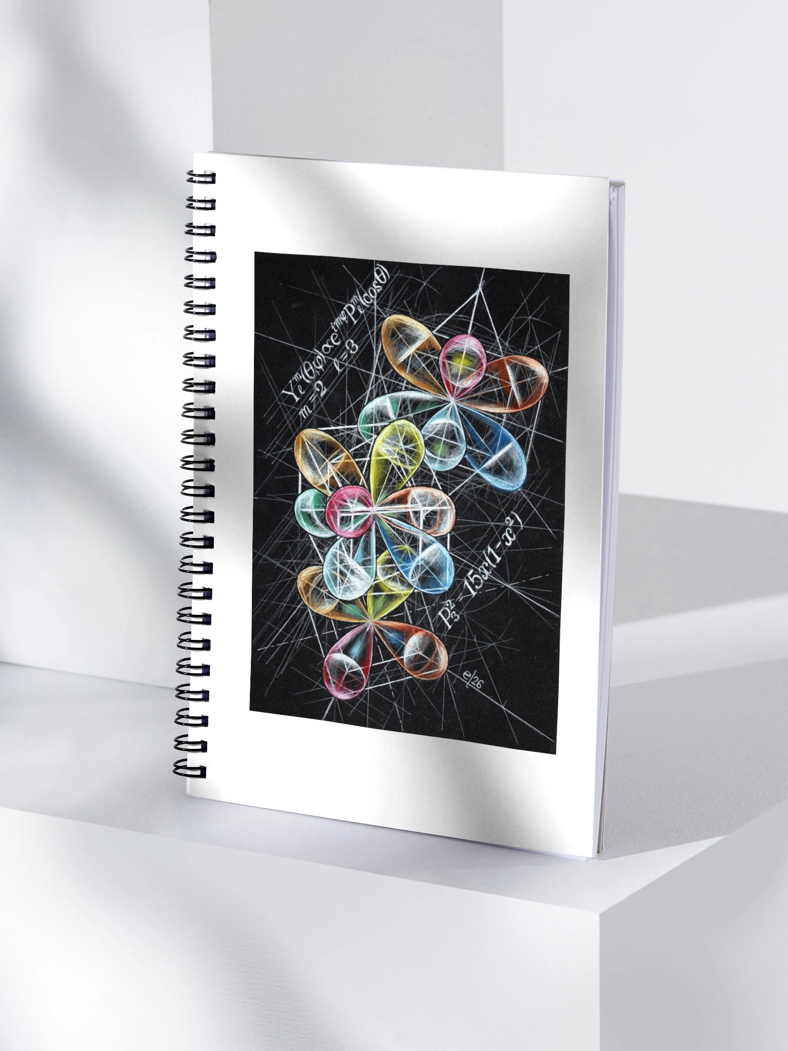 Geometric Physics Art Notebook 5: Spherical Harmonic and Gaussian Beam product image (1)
