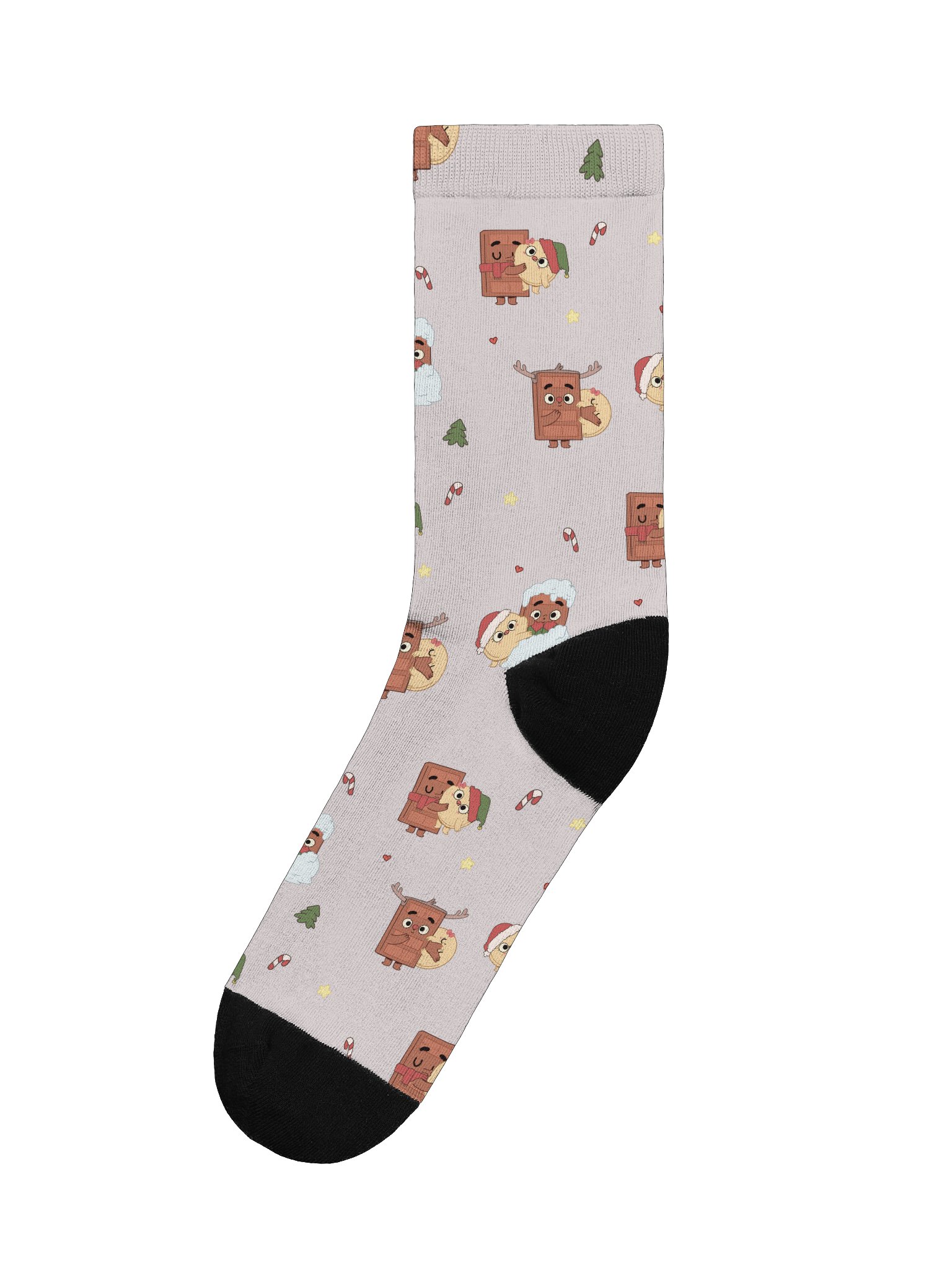Festive Choco & Pancake Crew Socks product image (1)