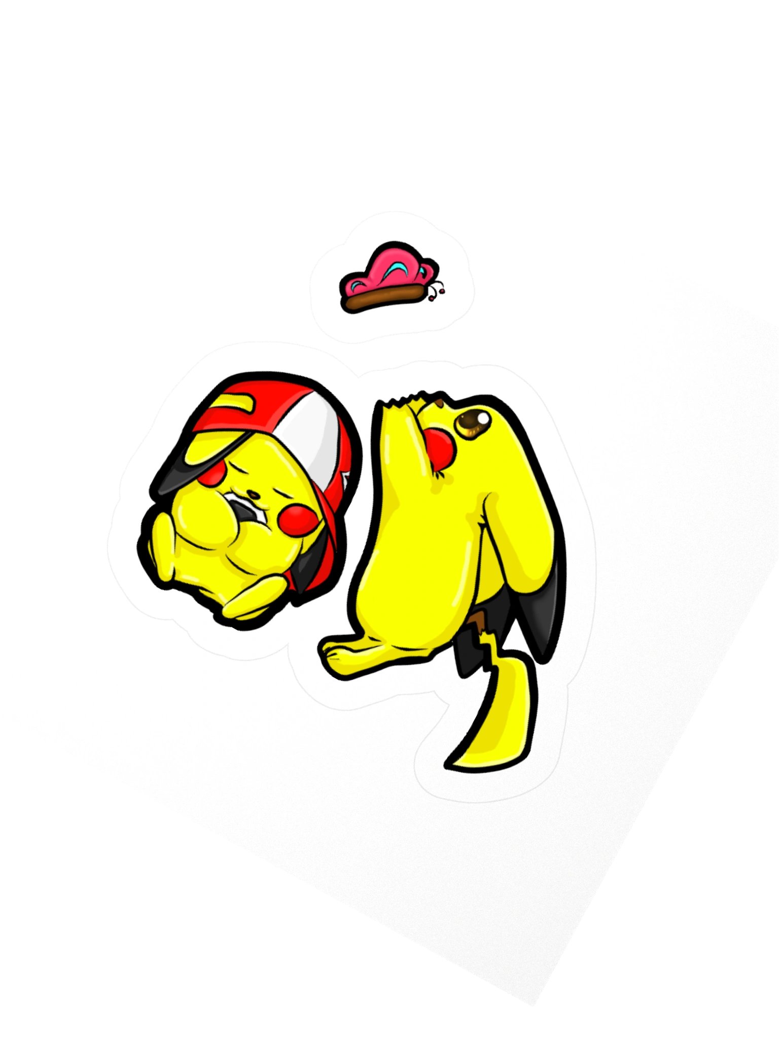 Uber Cute Twin Pika Sticker product image (8)
