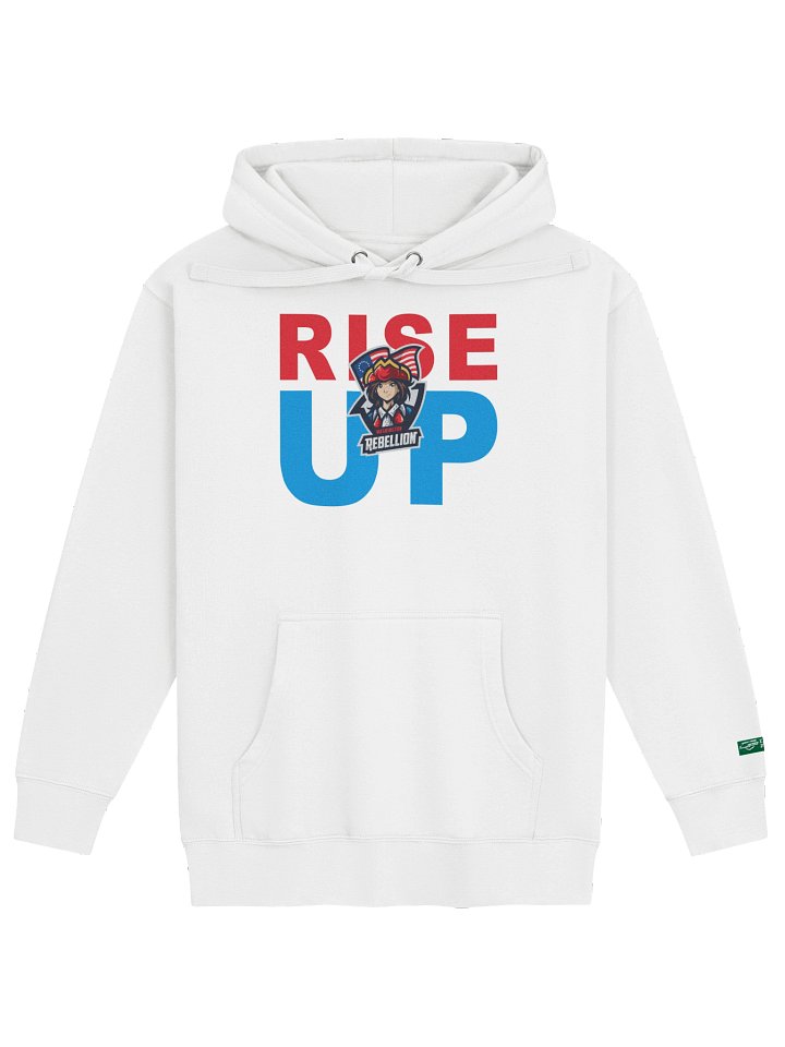 Washington Rebellion Rise Up Slogan Series Hoodie product image (1)