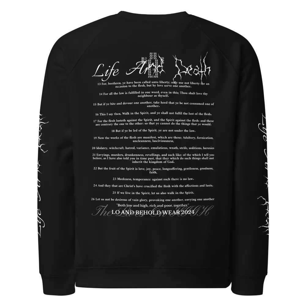 The Lives On HIGH | Life & Death | UNISEX Sweater product image (2)