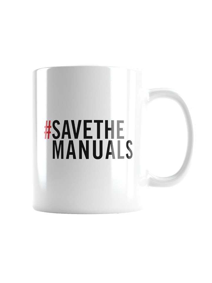 The Daily Driver (#SAVETHEMANUALS Mug) product image (4)