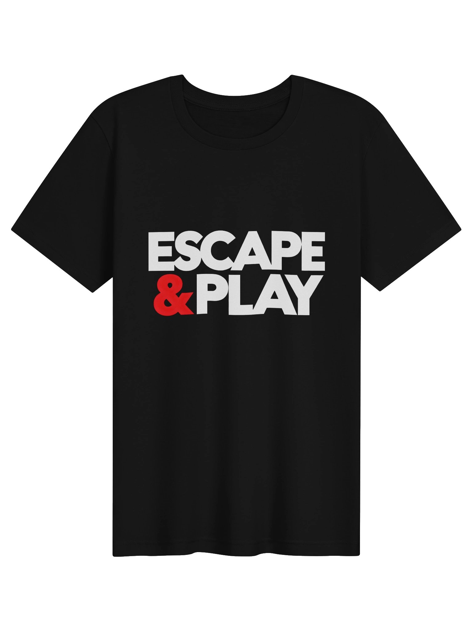 Escape & Play Supersoft Tee – Black product image (1)